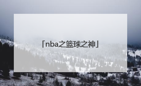 「nba之篮球之神」nba篮球之神小说
